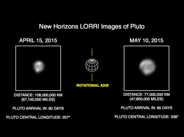 La sonda News Horizons detecta los primeros detalles en la superficie de Plutón Img_8937